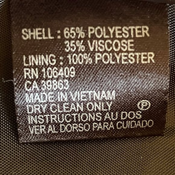 Tahari Levine Isabella DeMarco gray pantsuit womens size 8 - Picture 7 of 15